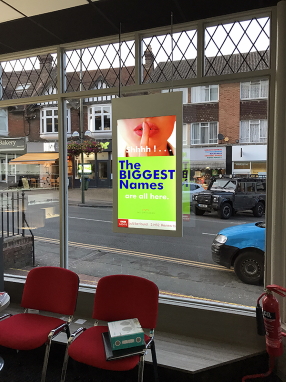 hanging display internal